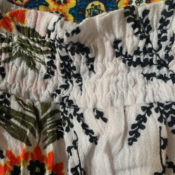 COCO + JAIMESON Havana Romance Halter Boho Maxi Floral V-Neck Dress size L - Picture 12 of 15